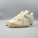 Off-White x Air Jordan 4 'Sail'