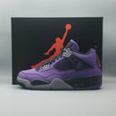 Travis Scott x Air Jordan 4 Retro 'Purple Suede’