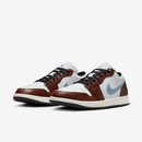 Air Jordan 1 Low Brown Blue Grey (Pronta Entrega)