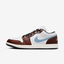 Air Jordan 1 Low Brown Blue Grey (Pronta Entrega)