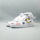 Supreme x NBA x Air Force 1 Mid 07 'White'