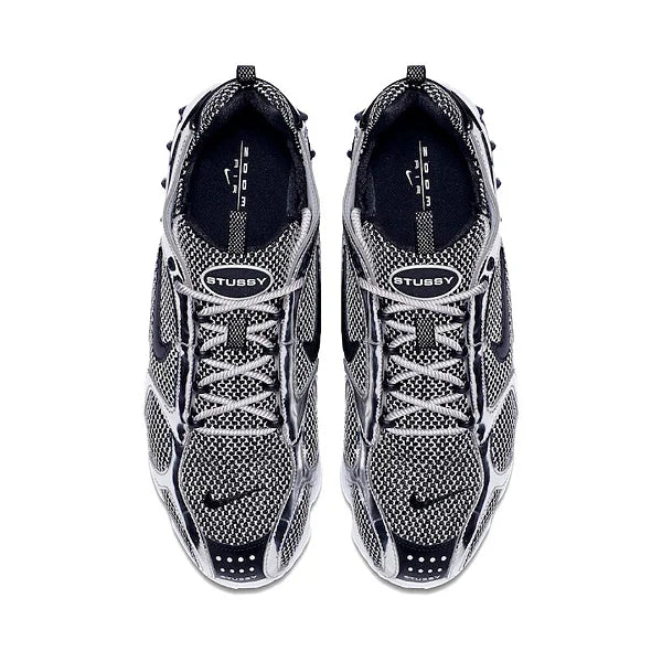Stussy x Nike Air Zoom Spiridon Caged Pure Platinum