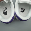 Off-White Out Of Office 'White Dark Purple'