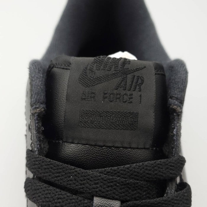 Supreme x Air Force 1 Low 'Black'