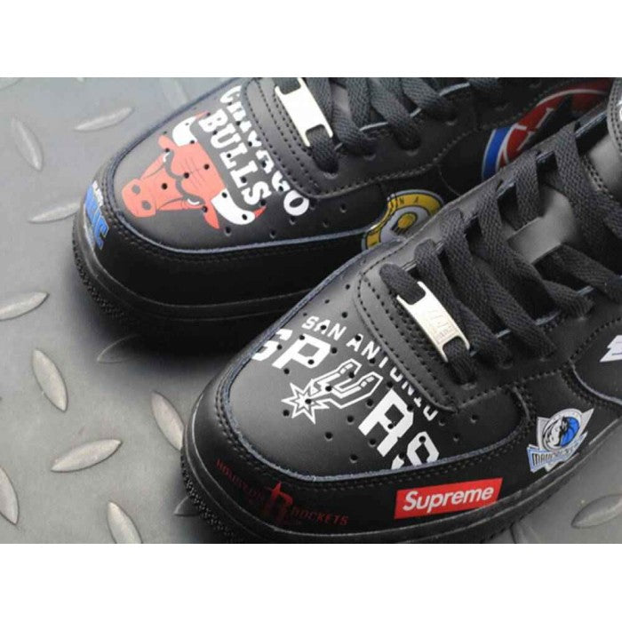 Supreme x NBA x Air Force 1 Mid 07 'Black'