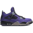 Travis Scott x Air Jordan 4 Retro 'Purple Suede’