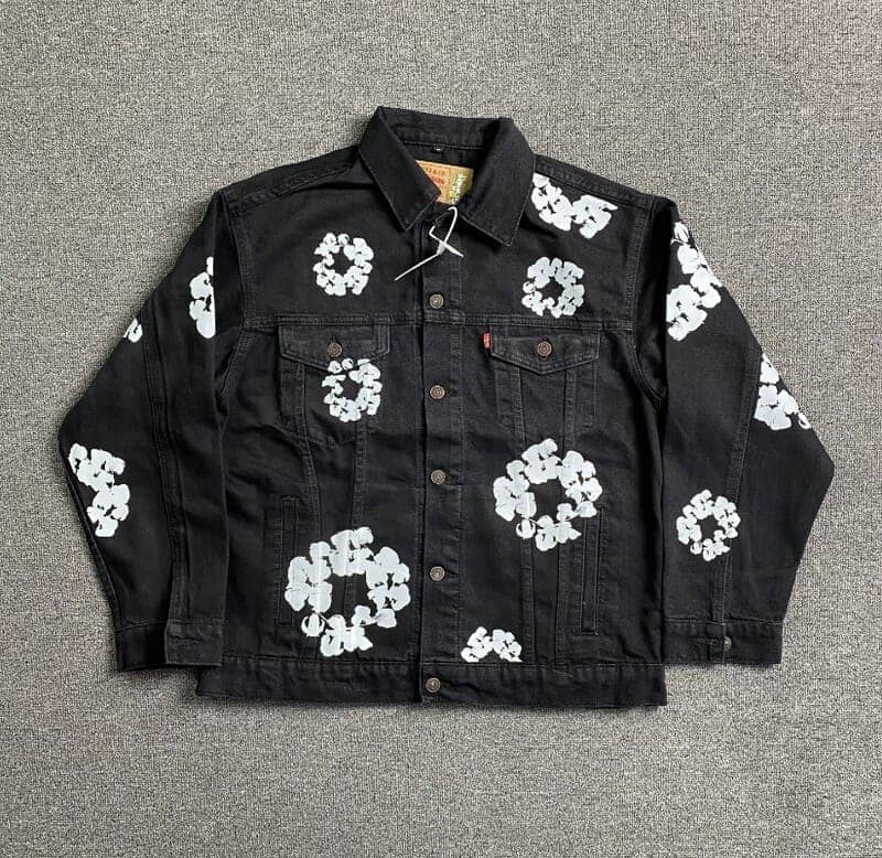 Jaqueta Jeans Denim Tears x Levi's Black