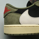 Travis Scott x Air Jordan 1 Low 'Black Olive'