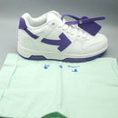 Off-White Out Of Office 'White Dark Purple'