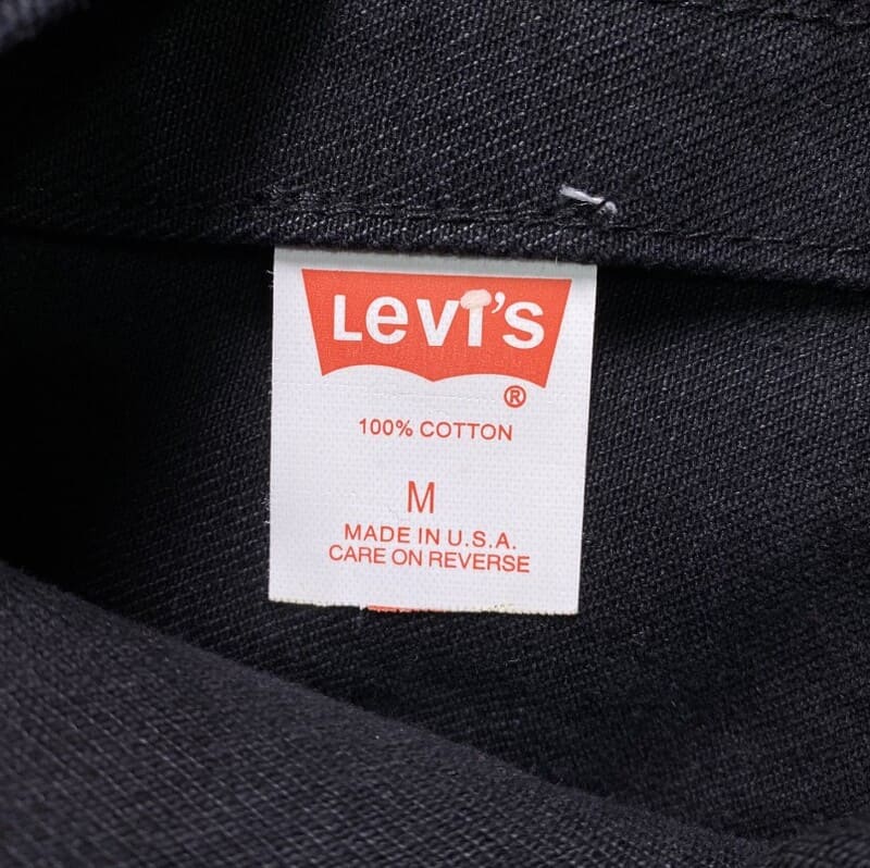 Jaqueta Jeans Denim Tears x Levi's Black