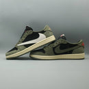 Travis Scott x Air Jordan 1 Low 'Black Olive'