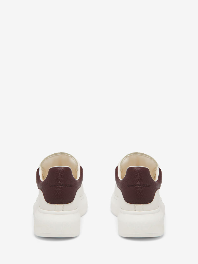 Alexander McQueen Oversized Off White/Bordeaux