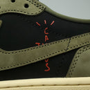 Travis Scott x Air Jordan 1 Low 'Black Olive'