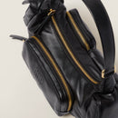 Bolsa Pocket Miu Miu em couro black