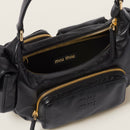Bolsa Pocket Miu Miu em couro black