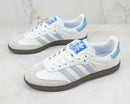 Adidas Samba White Halo Blue
