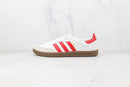 Adidas Samba White & Scarlet
