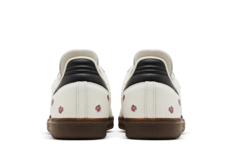 Adidas Samba White Floral Embroidery Branco