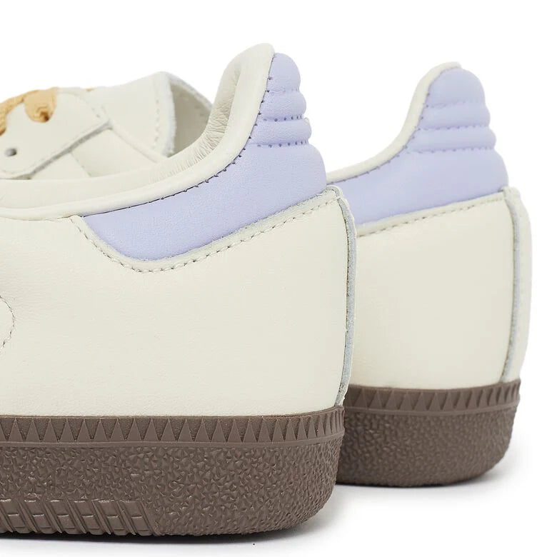 Adidas Samba Off White Oat Violet Tone Branco