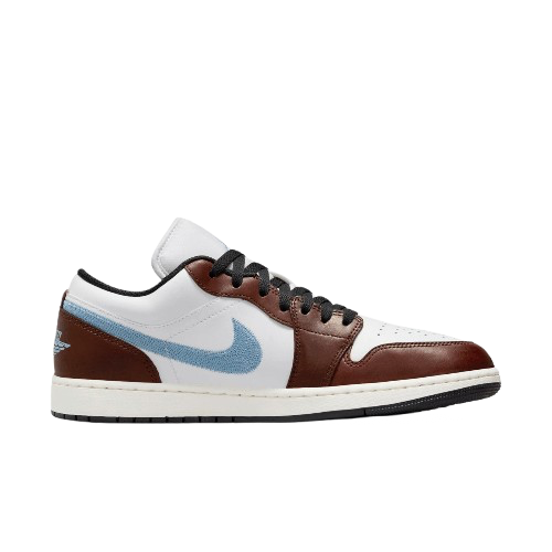 Air Jordan 1 Low Brown Blue Grey