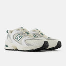 New Balance 530 - Sea Salt White Marsh Green