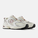 New Balance 530 - Sea Salt White Mercury Red