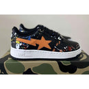 Bapesta Low 'Paint Splatter - Black'