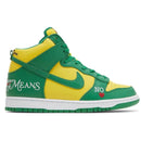 Supreme x Dunk High SB 'By Any Means - Brazil'