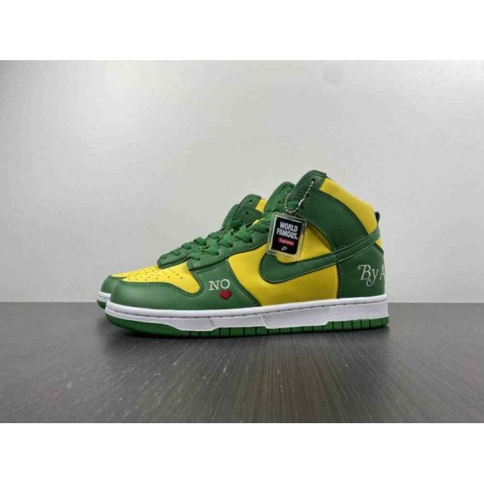 Supreme x Dunk High SB 'By Any Means - Brazil'