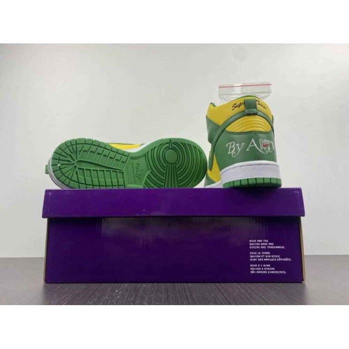Supreme x Dunk High SB 'By Any Means - Brazil'