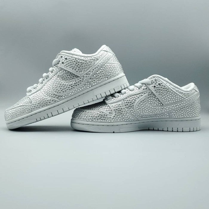 Cactus Plant Flea Market x Swarovski x Dunk Low 'Pure Platinum'
