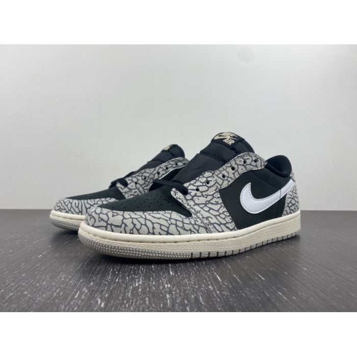 Air Jordan 1 Retro Low 'Black Cement'