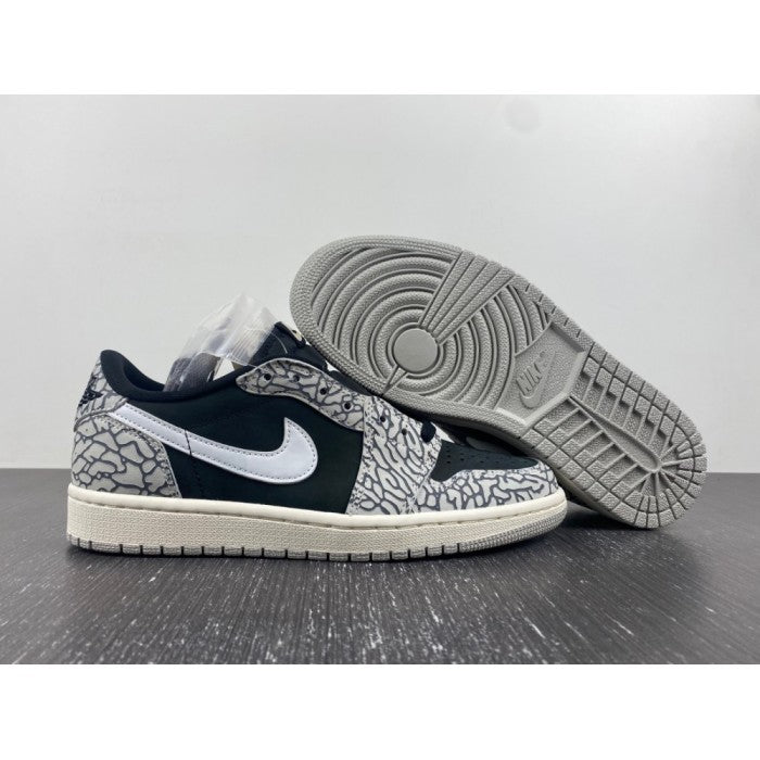Air Jordan 1 Retro Low 'Black Cement'