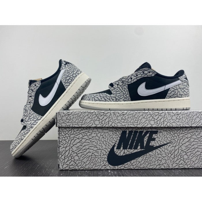 Air Jordan 1 Retro Low 'Black Cement'
