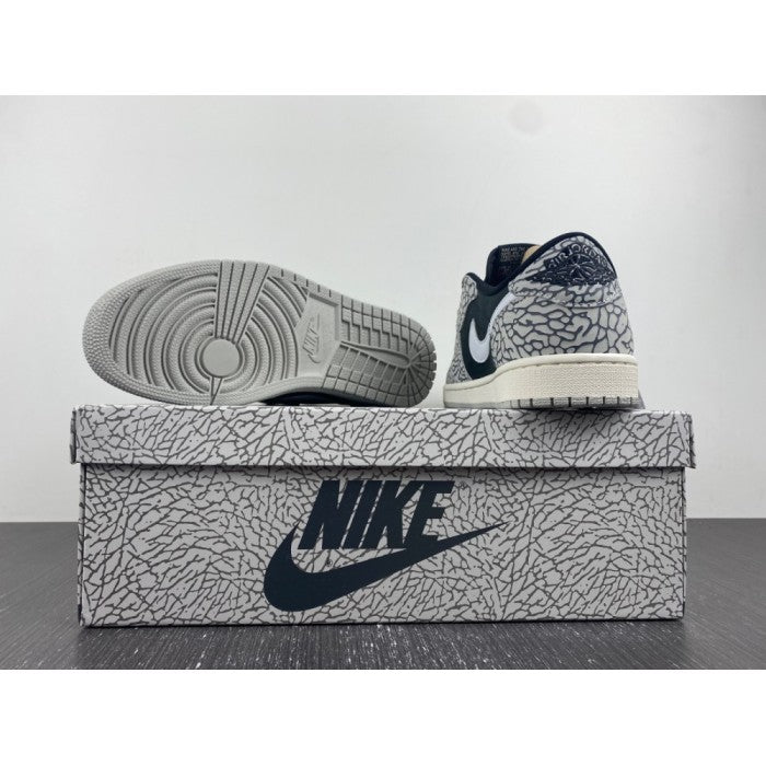 Air Jordan 1 Retro Low 'Black Cement'