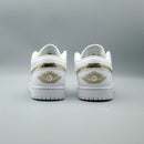 Air Jordan 1 Retro Low 'White Metallic Gold'