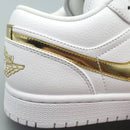 Air Jordan 1 Retro Low 'White Metallic Gold'