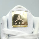 Air Jordan 1 Retro Low 'White Metallic Gold'