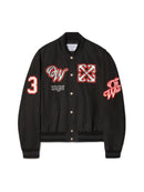 Off-White™ Varsity Jacket Black Golf