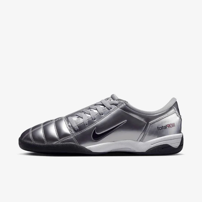 Chuteira Futsal Nike Total 90 Metallic Silver Black