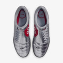 Chuteira Society Nike Total 90 Metallic Silver Black