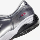 Chuteira Society Nike Total 90 Metallic Silver Black