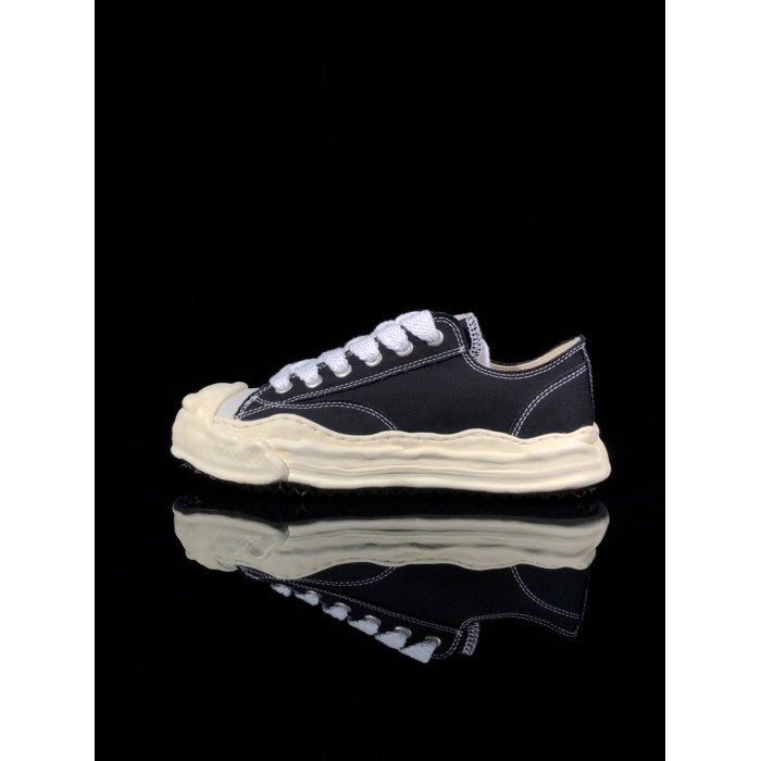 Maison Mihara Yasuhiro Hank Vintage Sole Canvas Low 'Black'