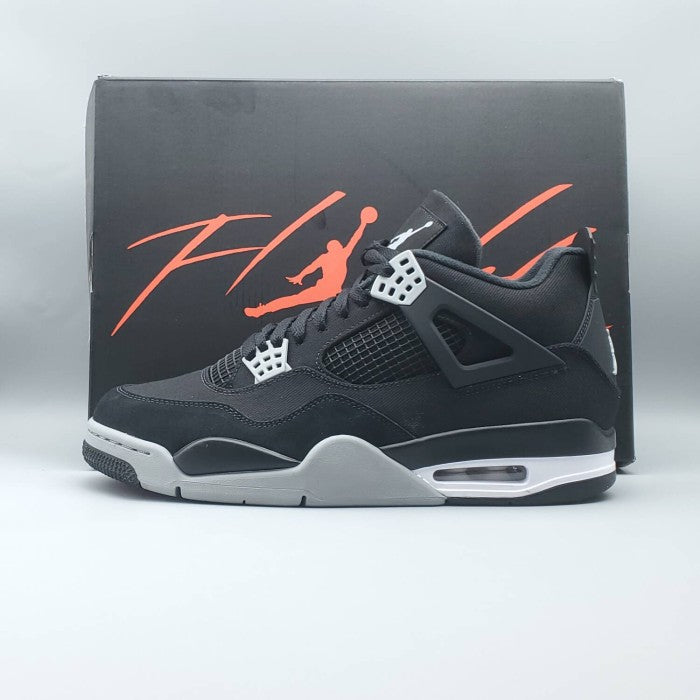 Air Jordan 4 Retro 'Black Canvas'