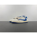 Fragment Design x Travis Scott x Air Jordan 1 Retro Low OG SP 'Sail Military Blue'