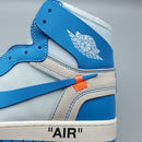 Off-White x Air Jordan 1 Retro High 'UNC'