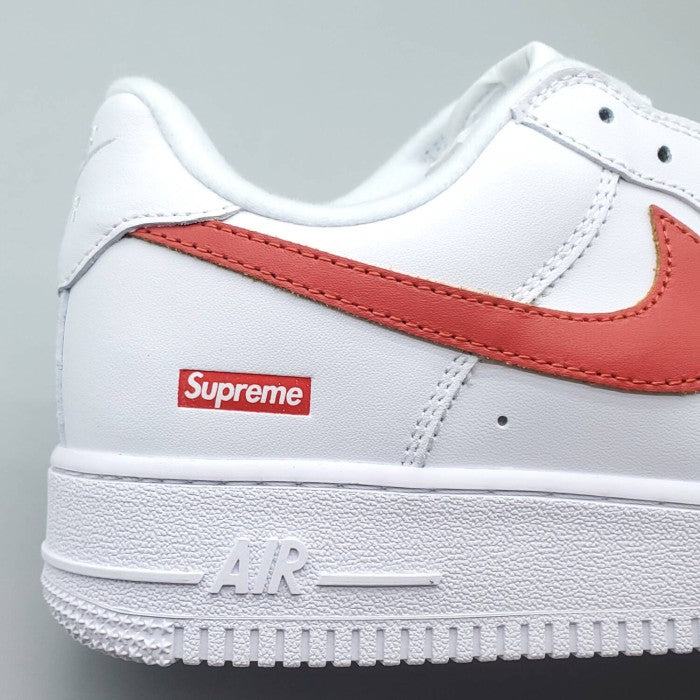 Supreme x Air Force 1 Low 'Box Logo - Speed Red' Shanghai Exclusive